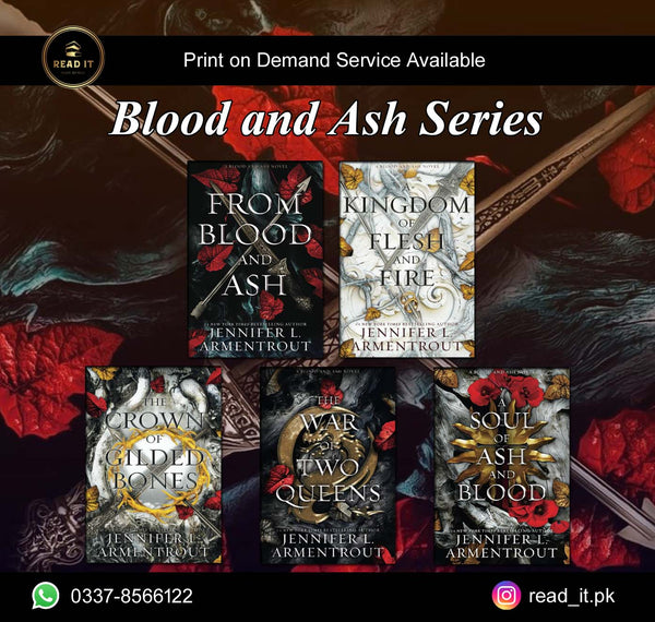 Blood and Ash Series By Jennifer L. Armentrout
