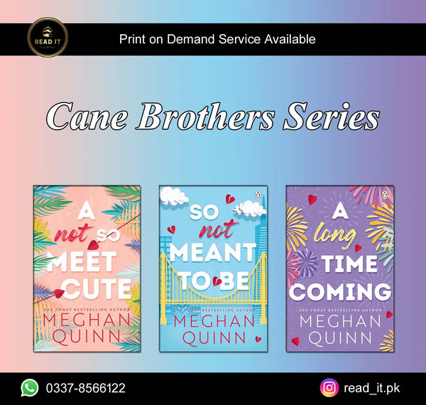 Cane Brothers Series By Meghan Quinn