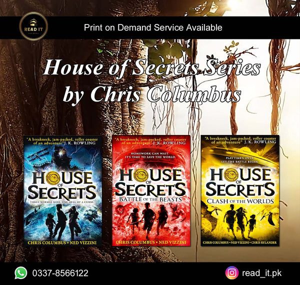 House of Secrets Series By Chris Columbus