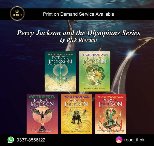Percy Jackson and the Olympians Series By Rick Riordan