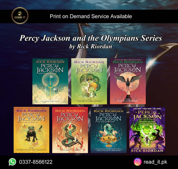 Percy Jackson and the Olympians Series By Rick Riordan