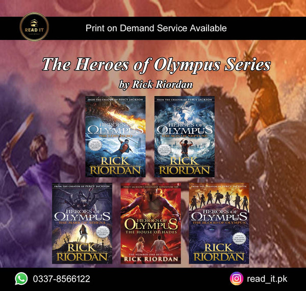The Heroes of Olympus Series By Rick Riordan