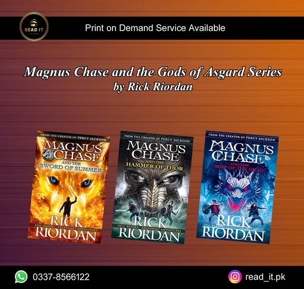 Magnus Chase and the Gods of Asgard Series By Rick Riordan