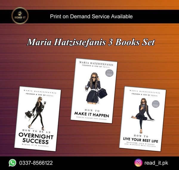 Maria Hatzistefanis 3 Books Set