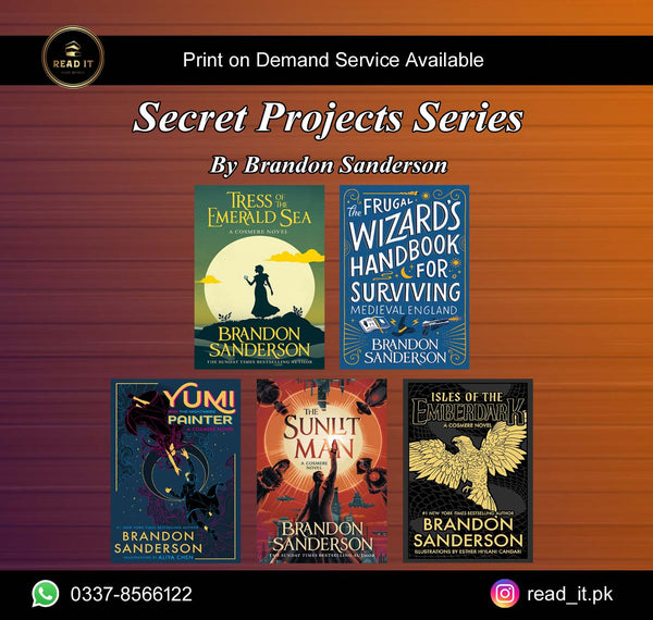 Secret Projects Series By Brandon Sanderson
