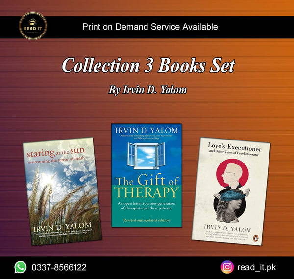 Irvin Yalom Collection 3 Books Set