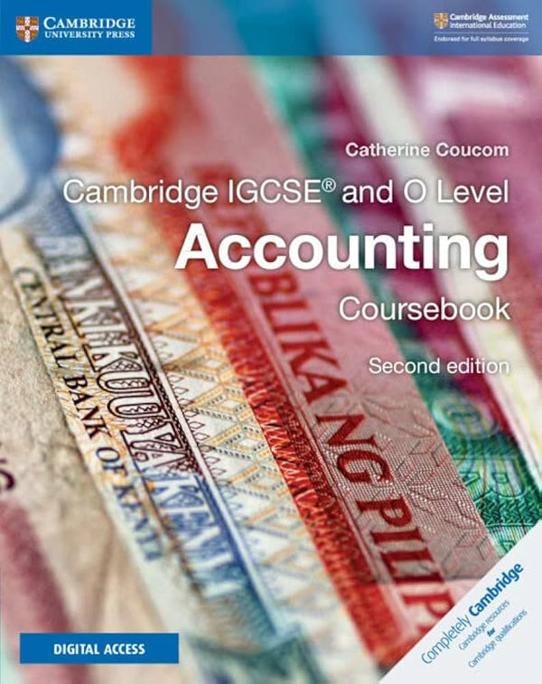 Cambridge IGCSE and O Level Accounting Coursebook 2nd Edition by Catherine Coucom