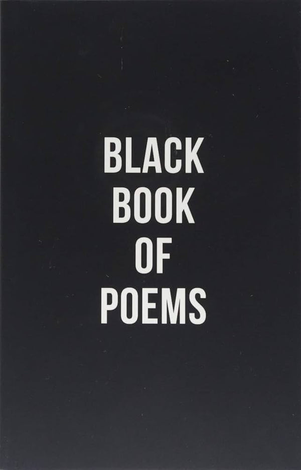 Black Book of Poems by Vincent Hunanyan
