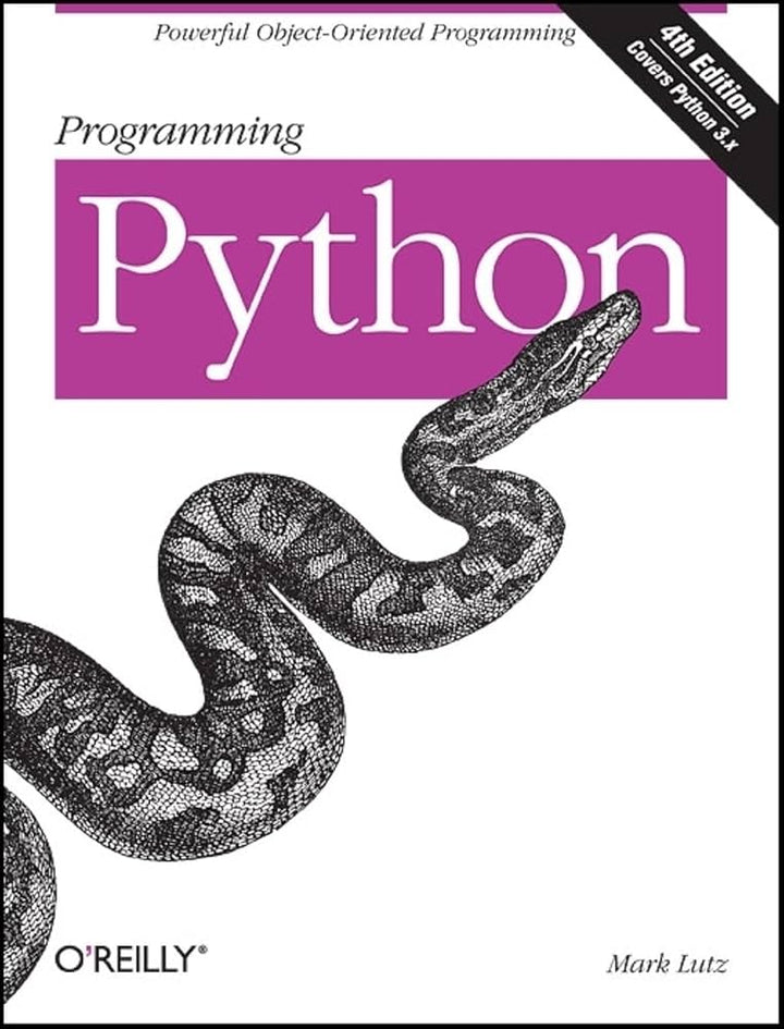 Python Pocket Reference, 4th Edition By Mark Lutz – Quick Python Guide ...