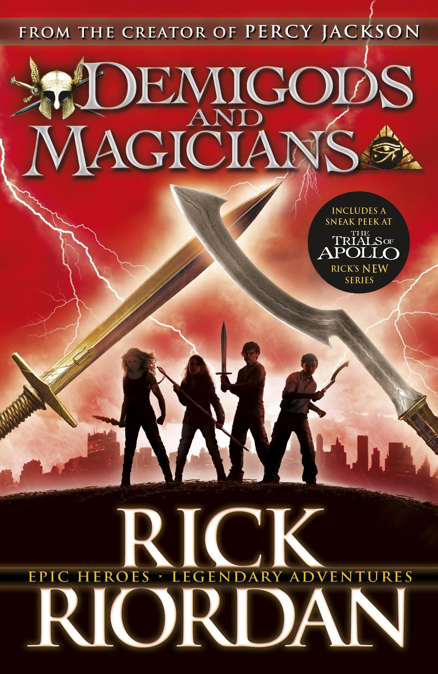 Demigods & Magicians By Rick Riordan | Mythology Crossover Adventure ...