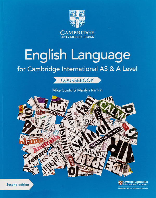 Cambridge International AS and A Level English Language Coursebook by Mike Gould & Marilyn Rankin