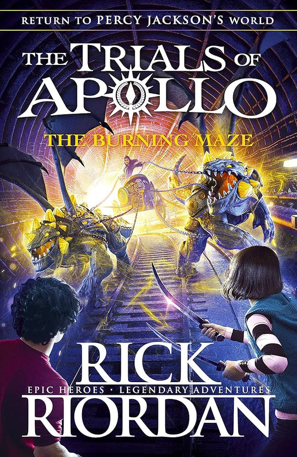 The Burning Maze By Rick Riordan