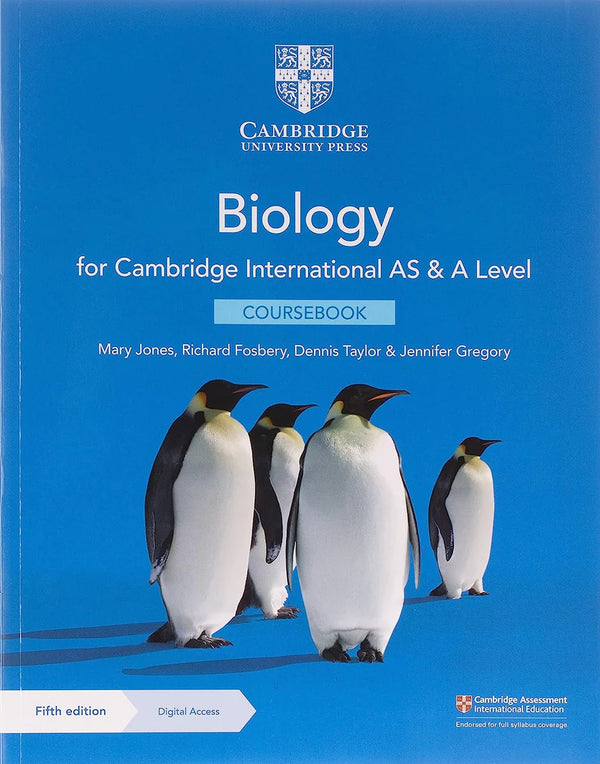 Cambridge International AS & A Level Biology Coursebook 5th Edition by Mary Jones