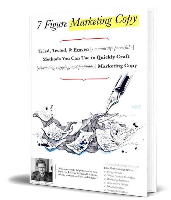7 Figure Marketing Copy By Sean Vosler